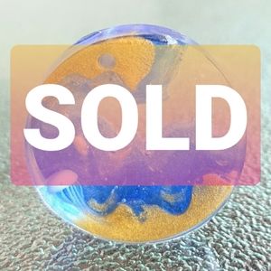 Jellyfish One of a Kind Handmade Tropical Necklace